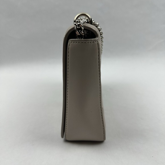 Kate Spade Amelia Medium Convertible Flap Chain Shoulder Bag Beige - Picture 4 of 12